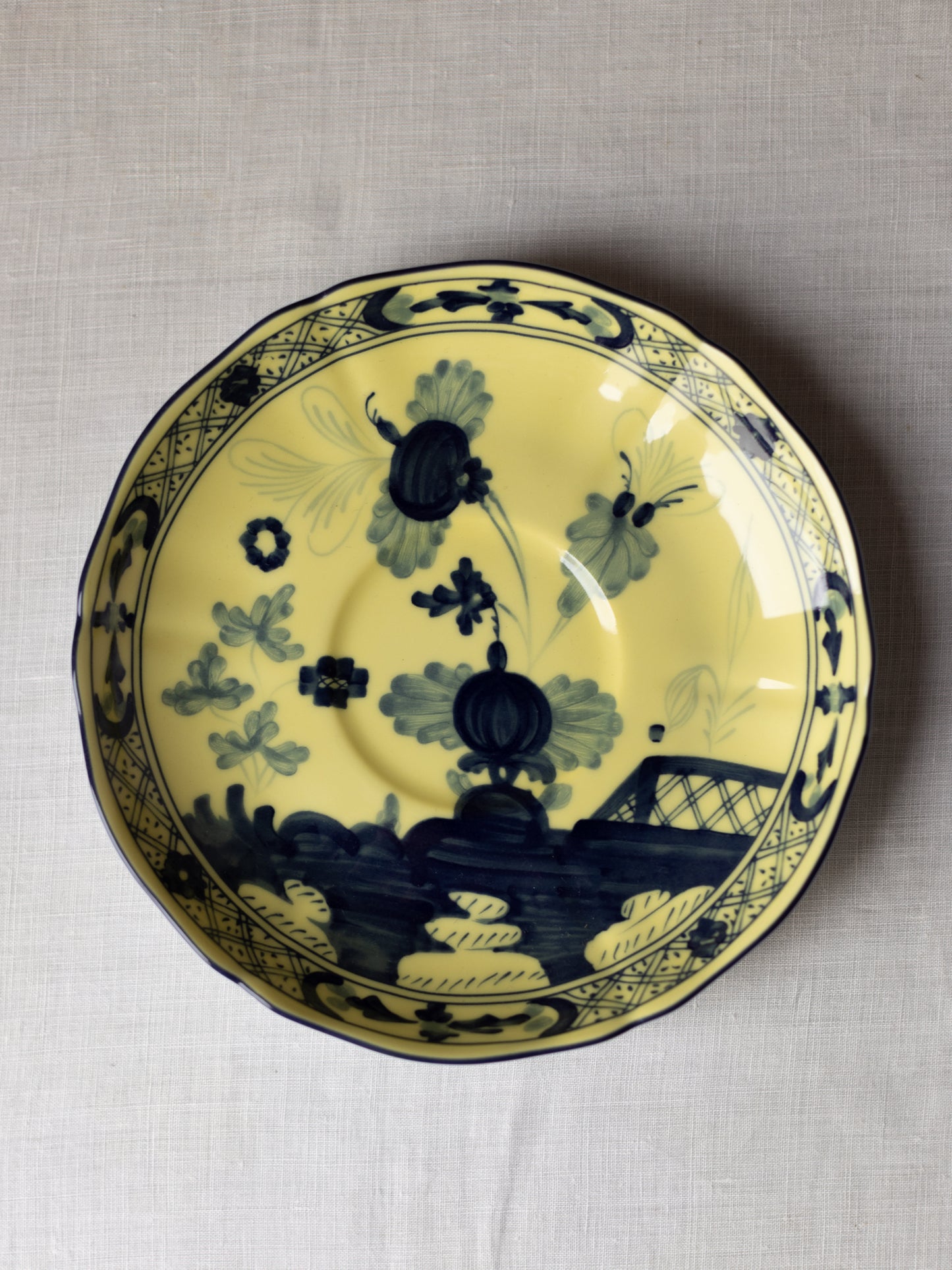 Oriente Italiano Antico Doccia Tea Saucer