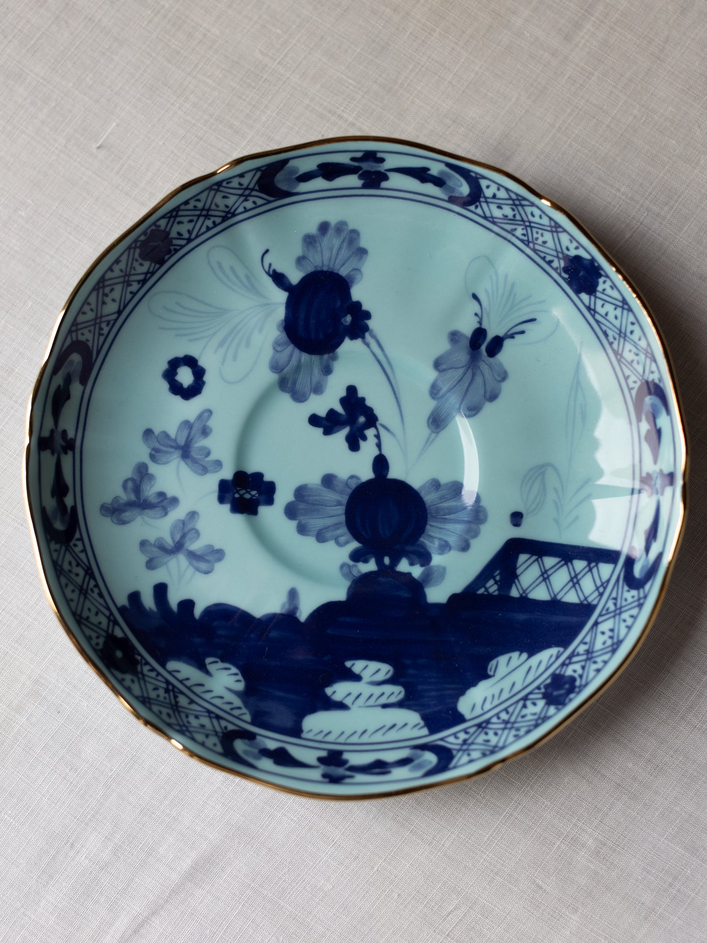 Oriente Italiano Antico Doccia Tea Saucer
