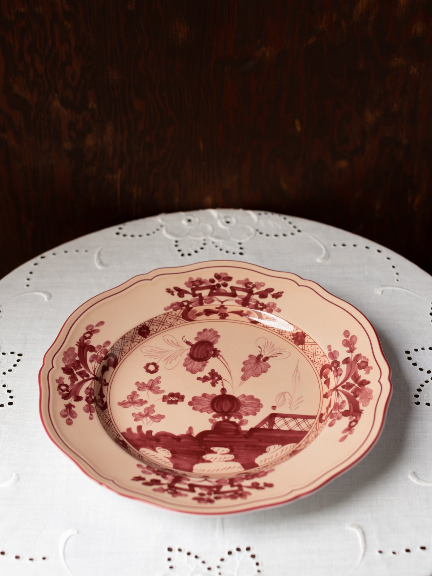 Oriente Italiano Antico Doccia Flat Dinner Plate