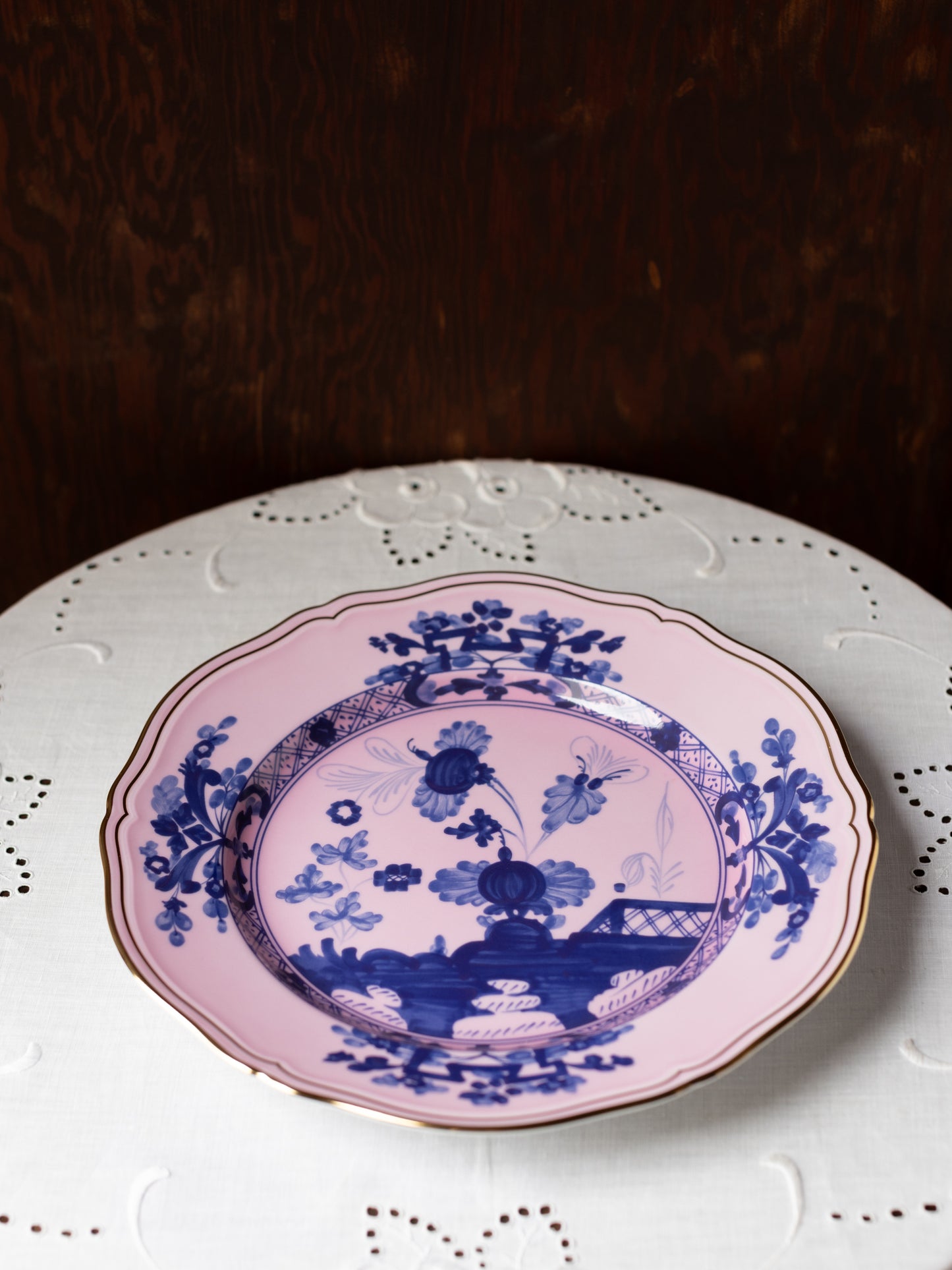 Oriente Italiano Antico Doccia Flat Dinner Plate