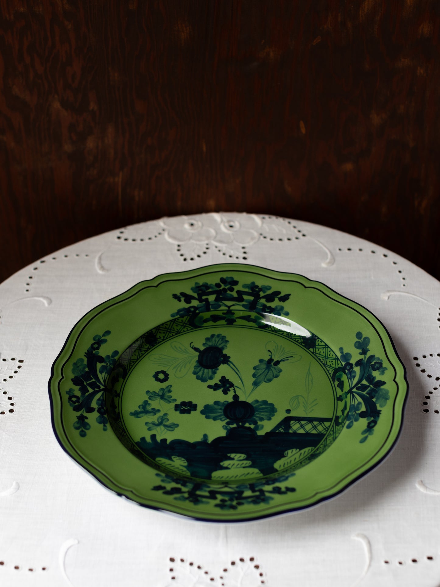 Oriente Italiano Antico Doccia Flat Dinner Plate