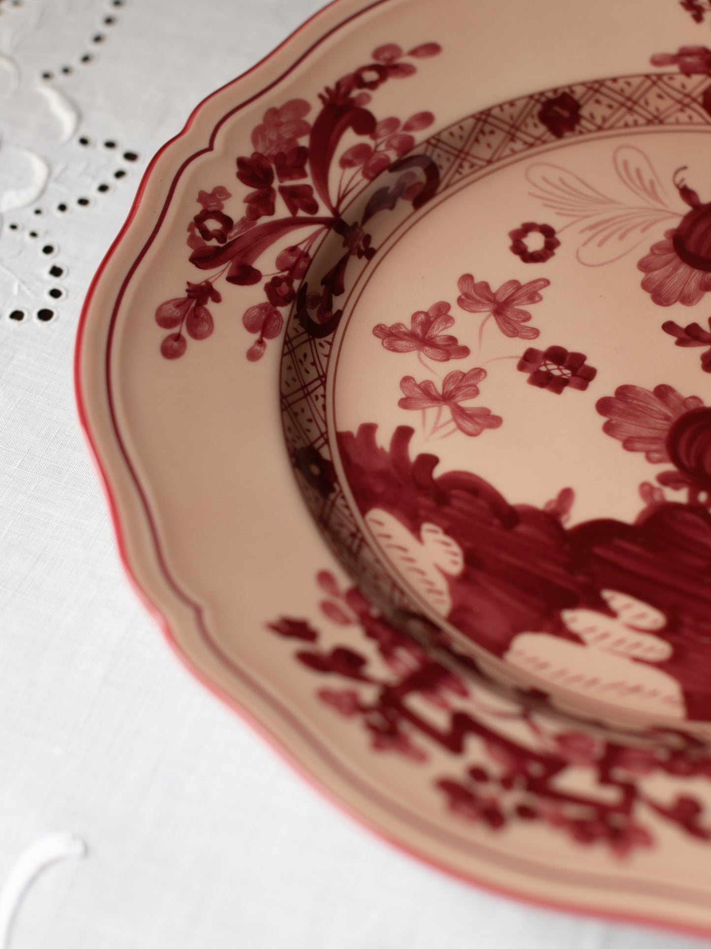 Oriente Italiano Antico Doccia Flat Dinner Plate
