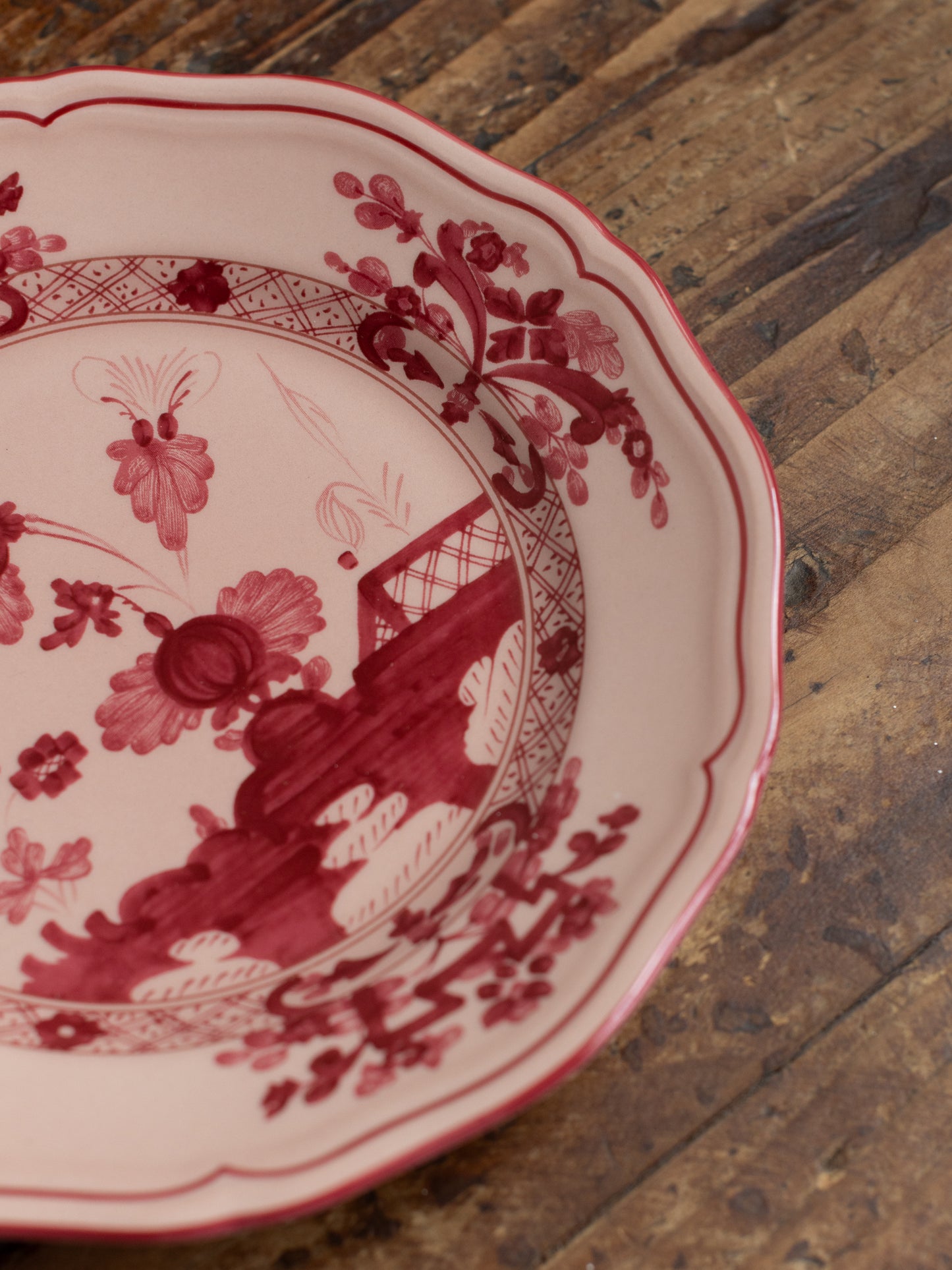 Oriente Italiano Antico Doccia Flat Bread Plate