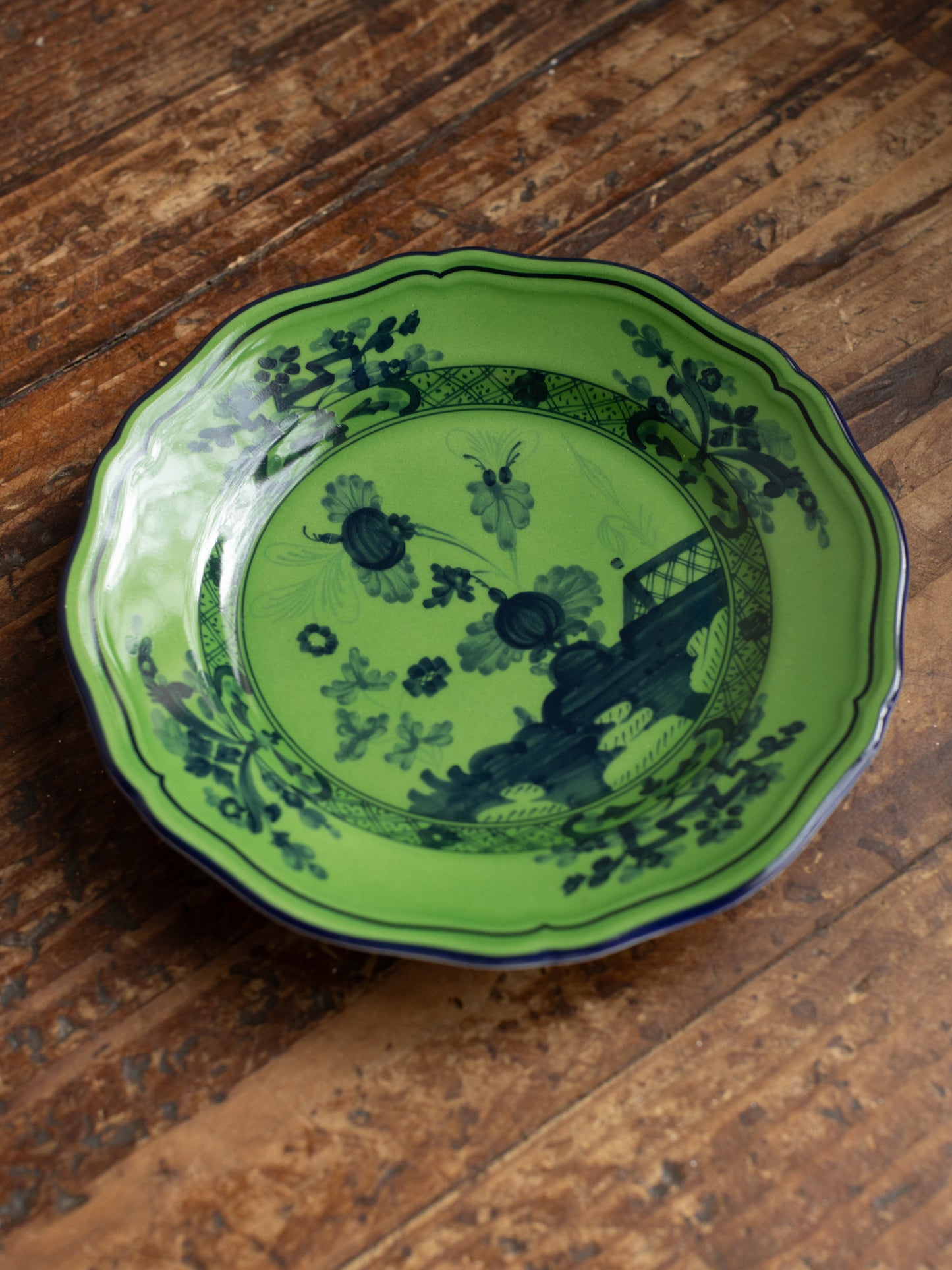 Oriente Italiano Antico Doccia Flat Bread Plate