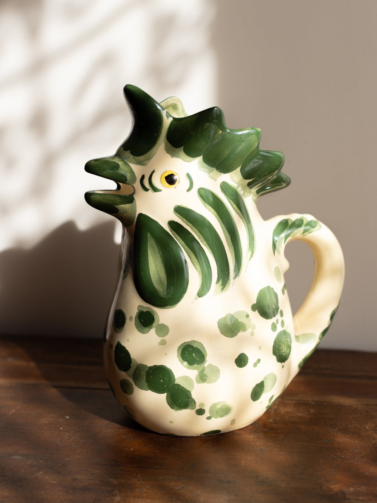 Ceramic Rooster Jug