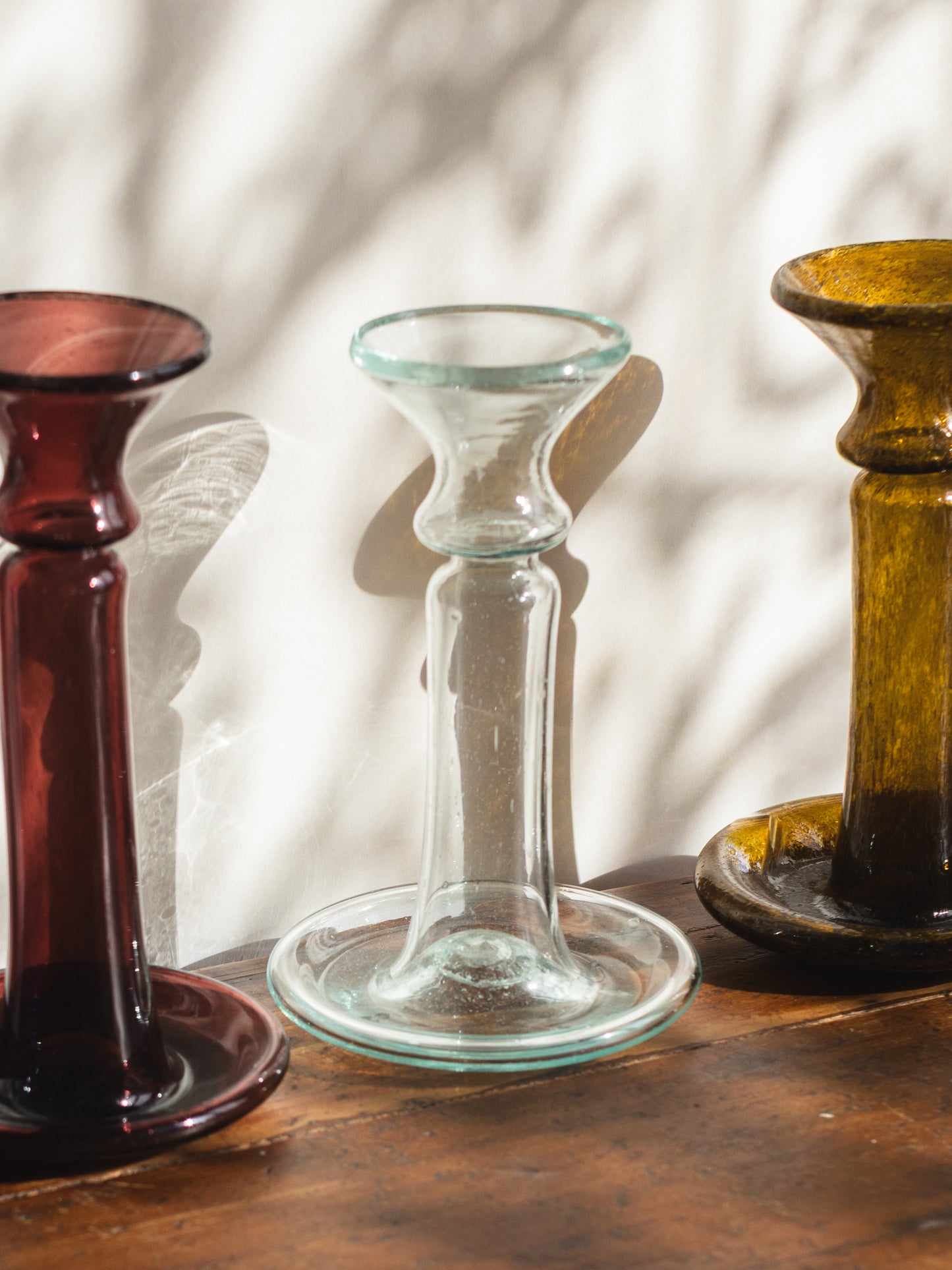 Porta Candele Transparent