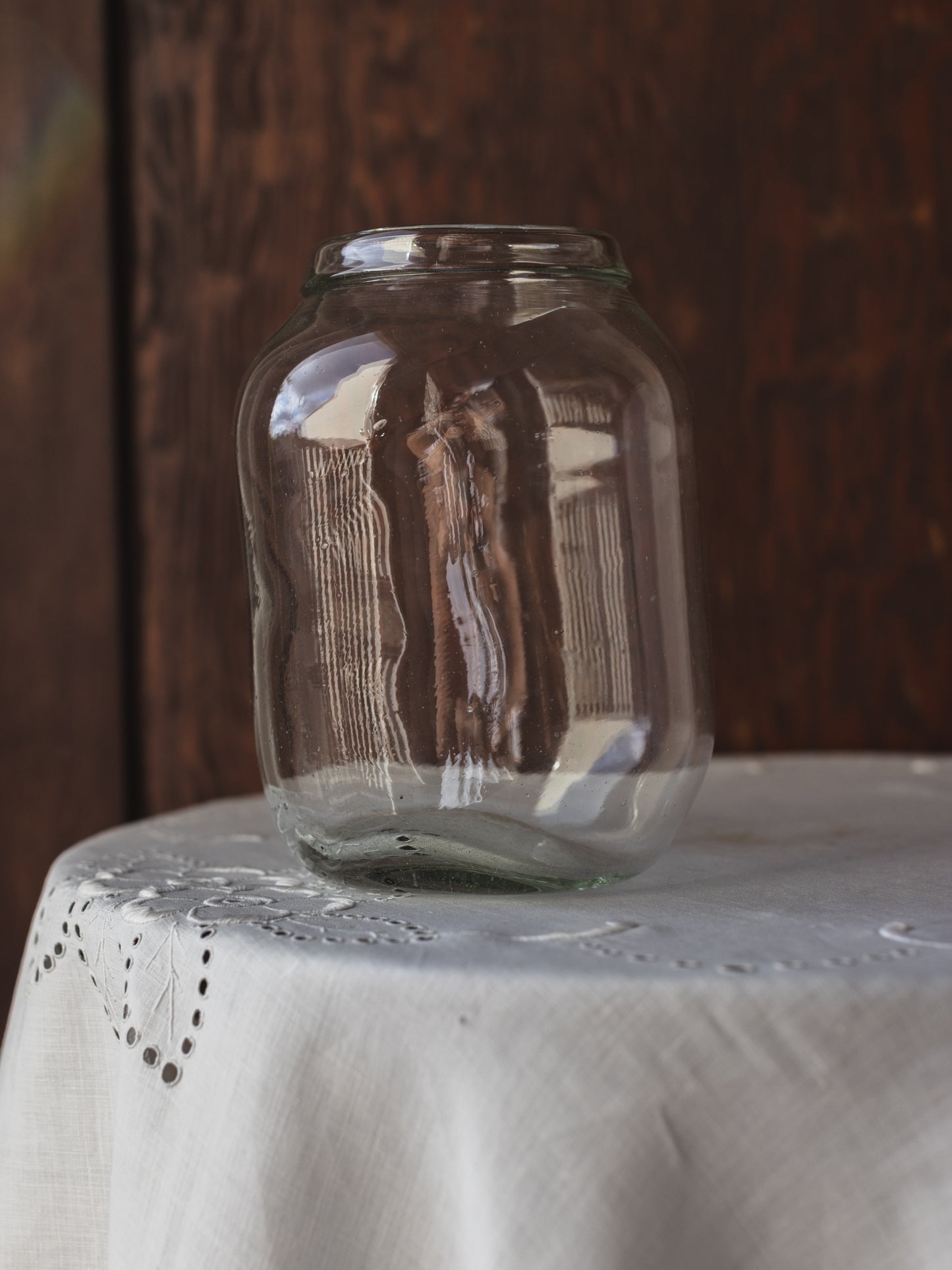 Barattolo Transparent Glass Jar