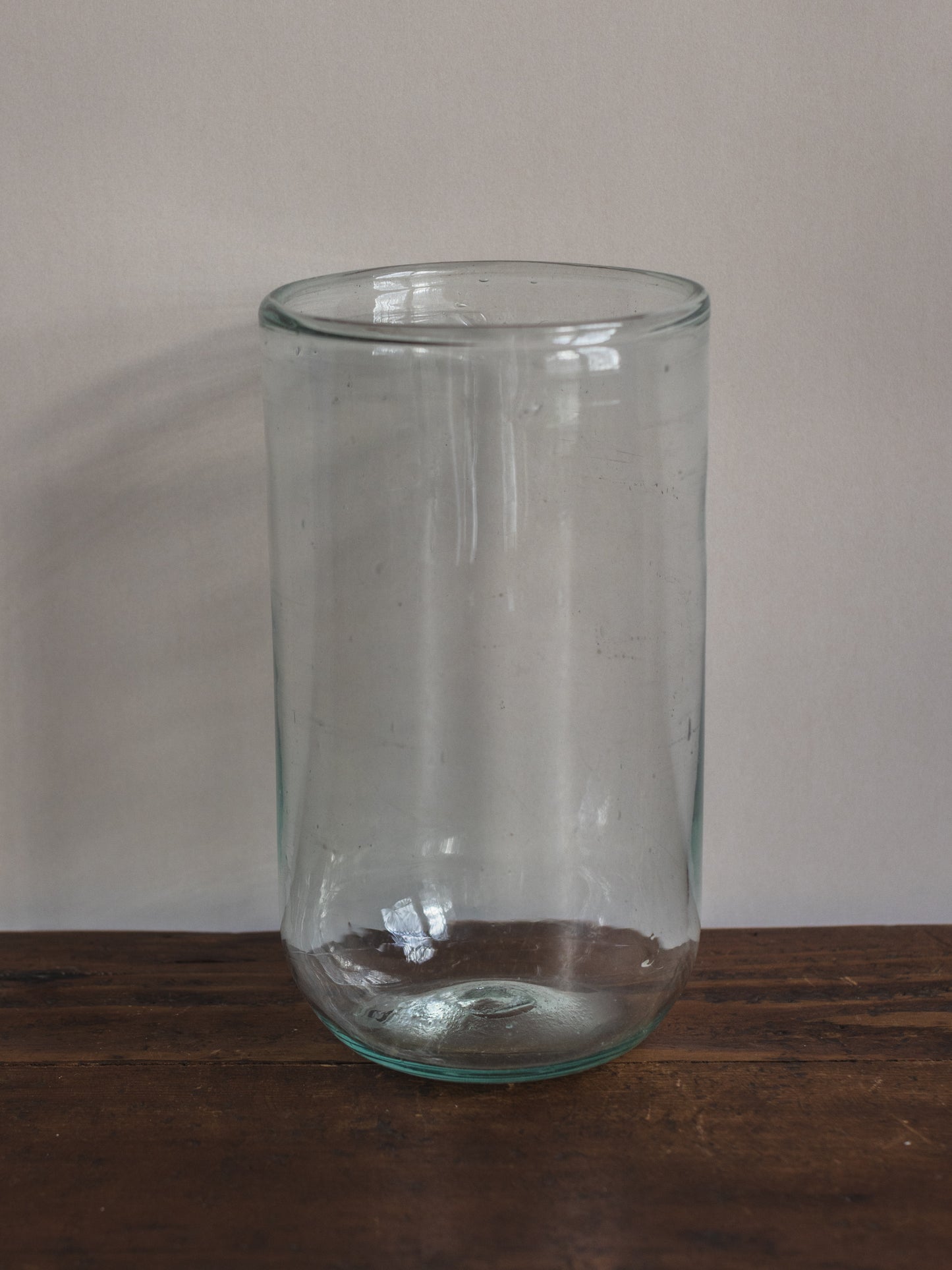 Vase Droit Transparent