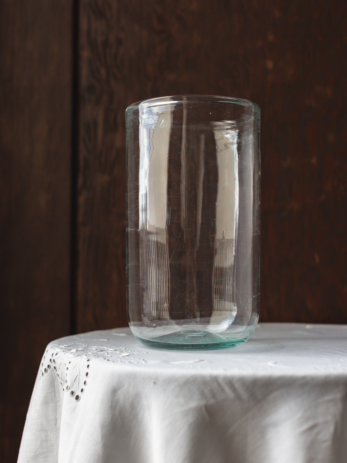 Vase Droit Transparent