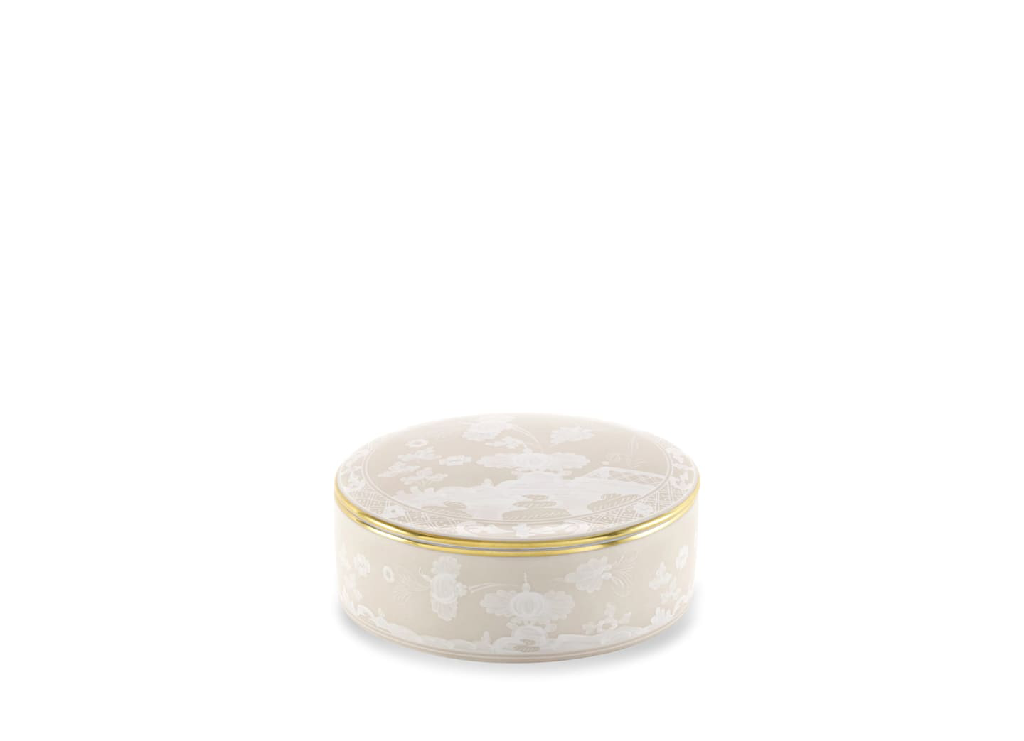 Oriente Italiano Round Trinket Box