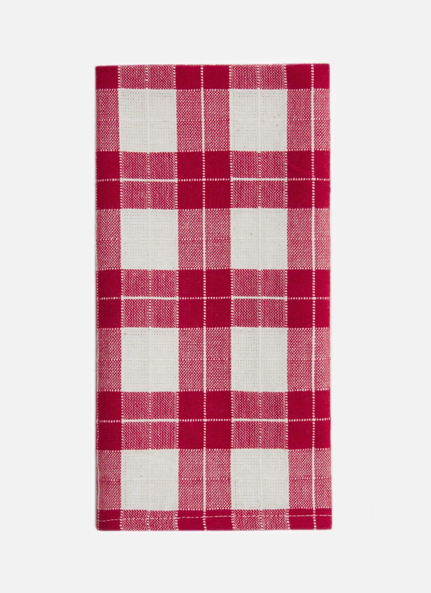Annabelle Plaid Red Napkins