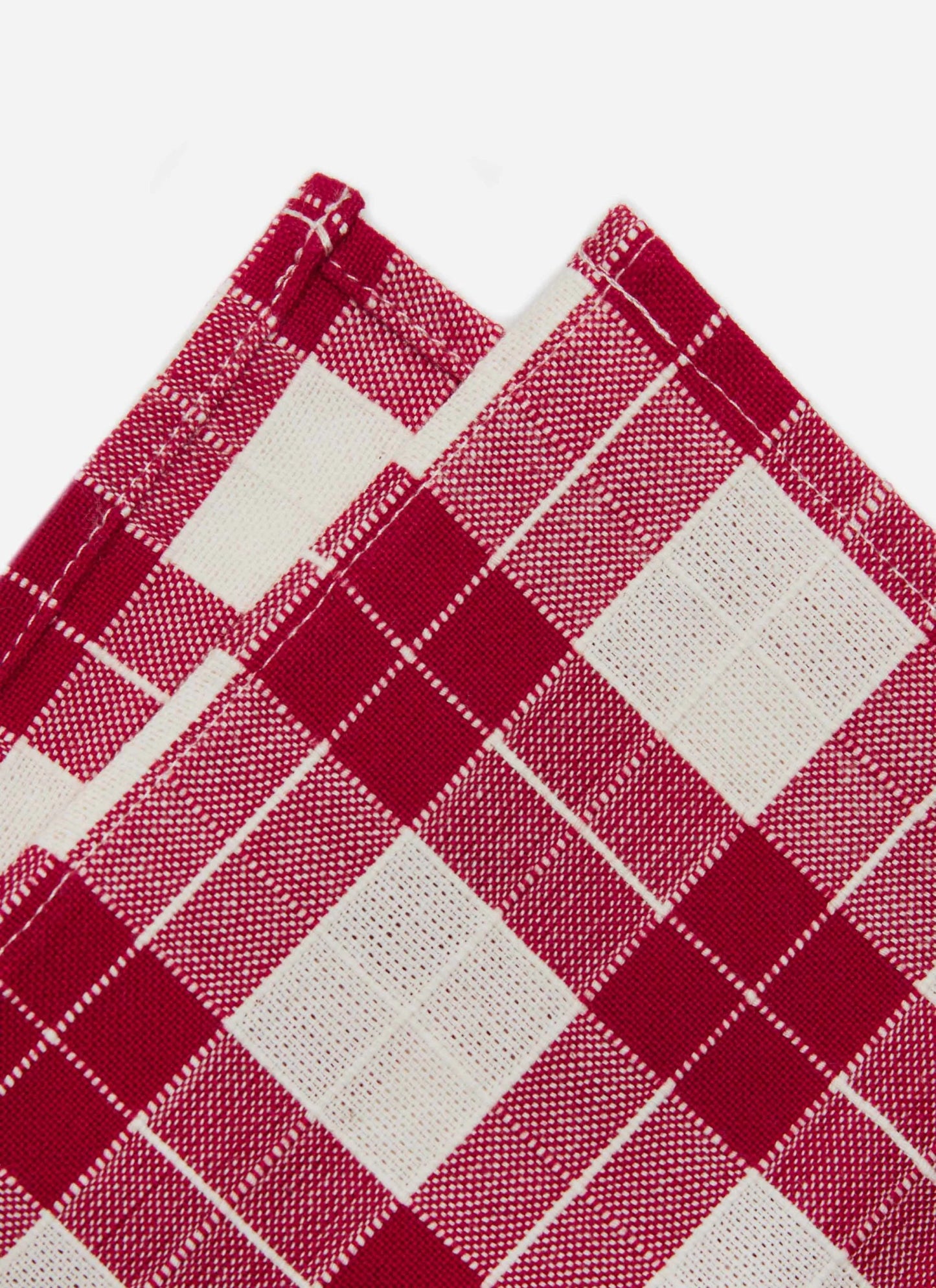 Annabelle Plaid Red Napkins