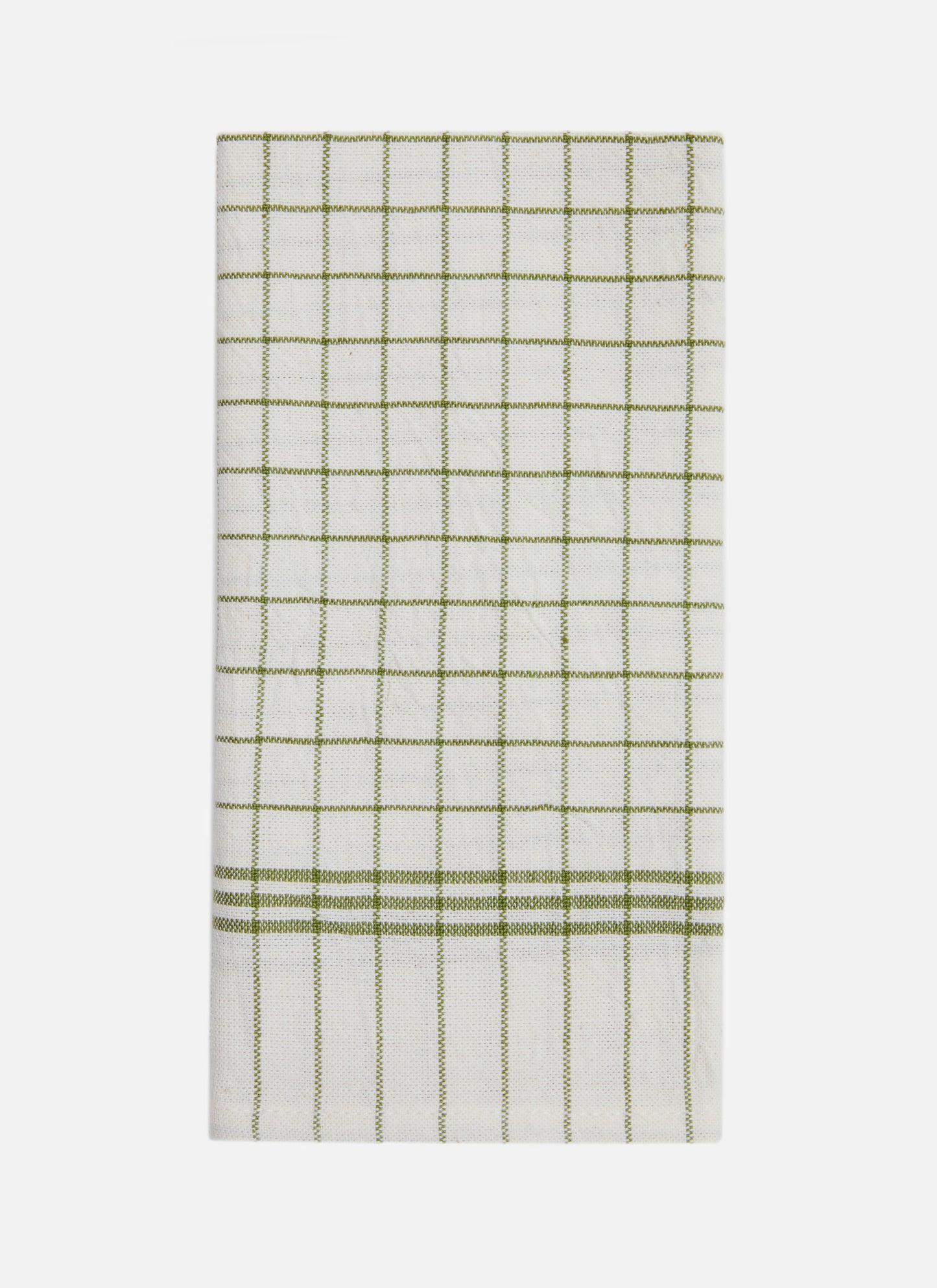 French Lattice Olive Napkins