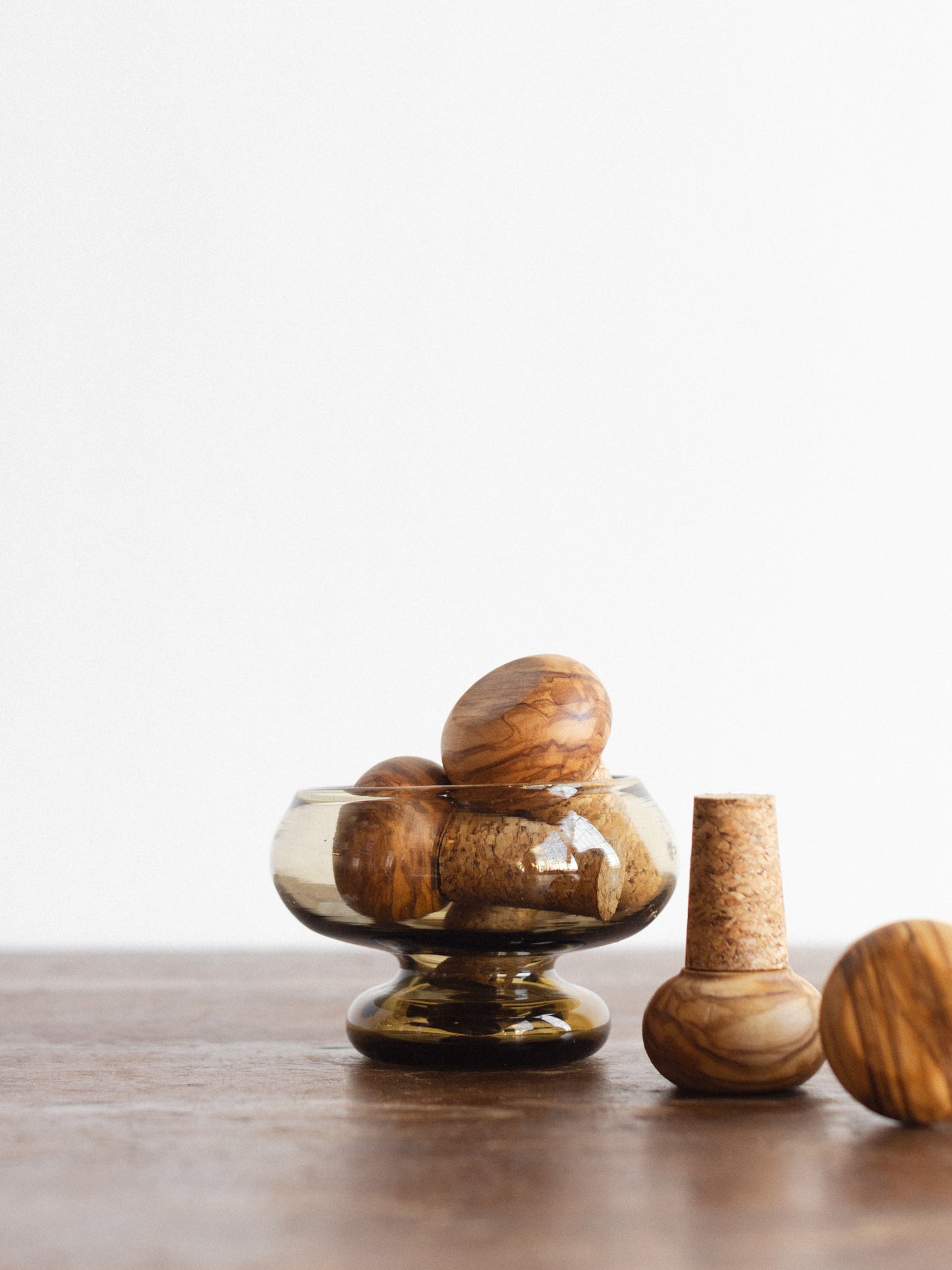 Olive Wood Bottle Stopper
