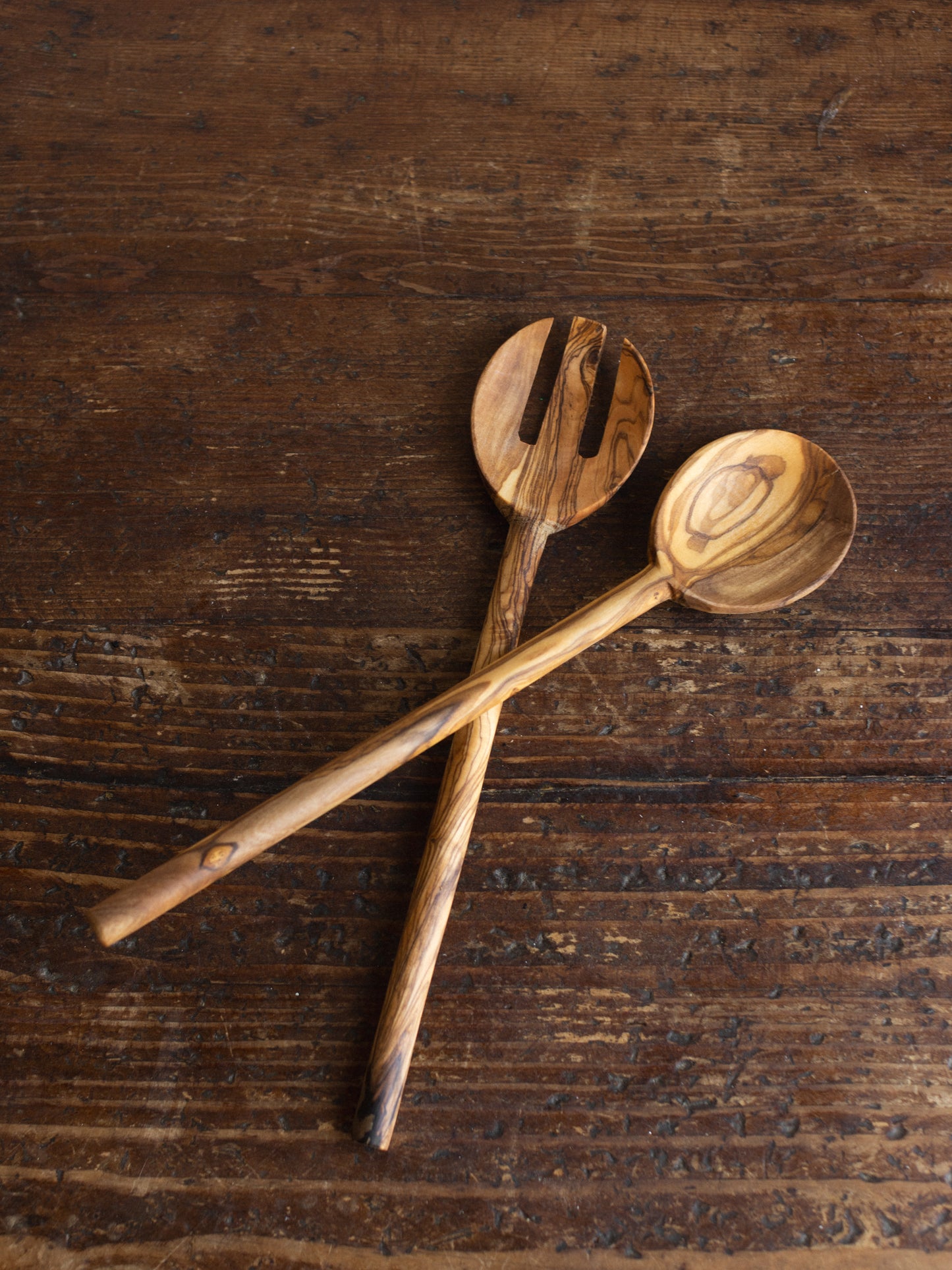 Olive Wood Serving Set