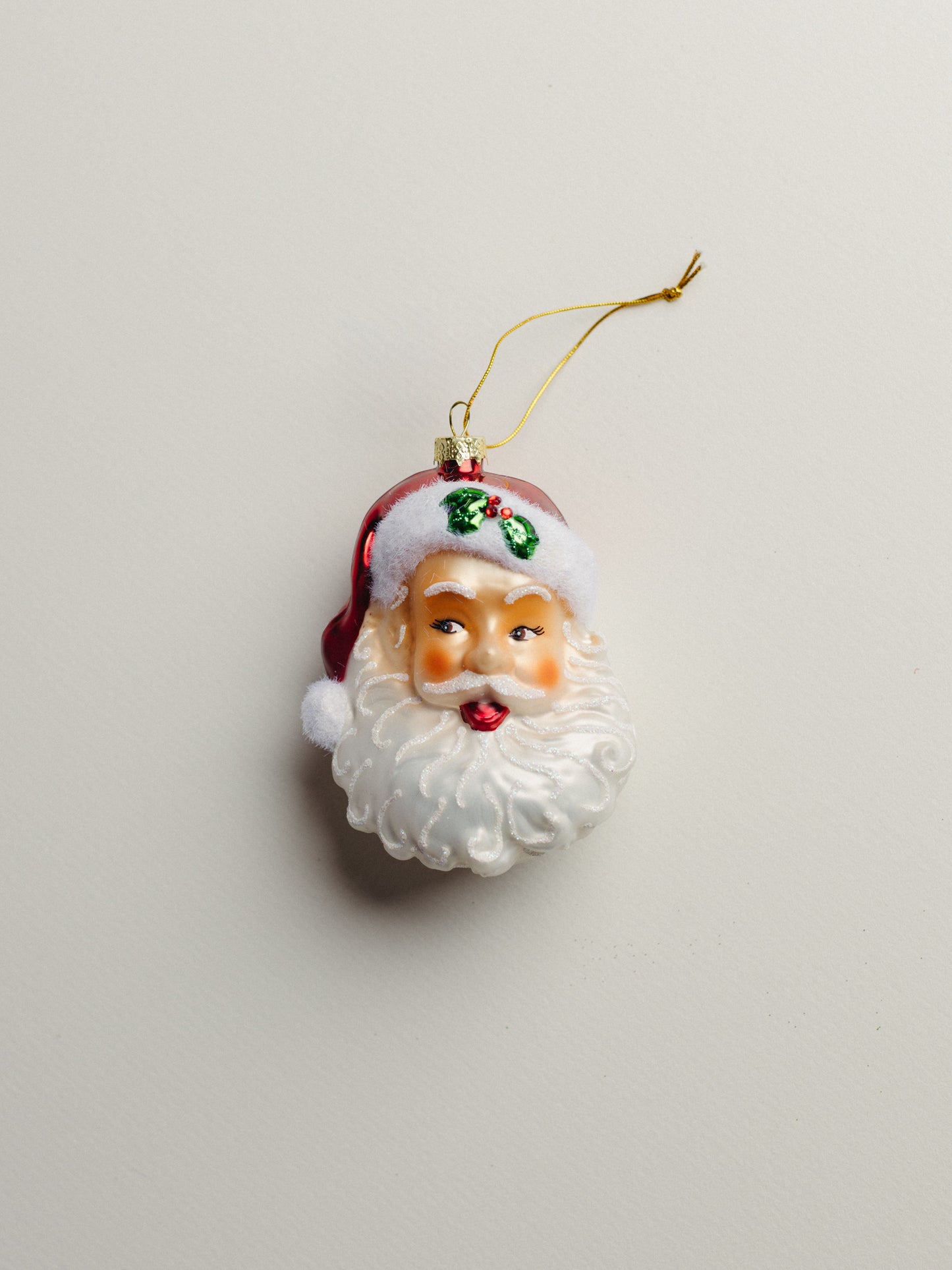 Retro Santa Ornament