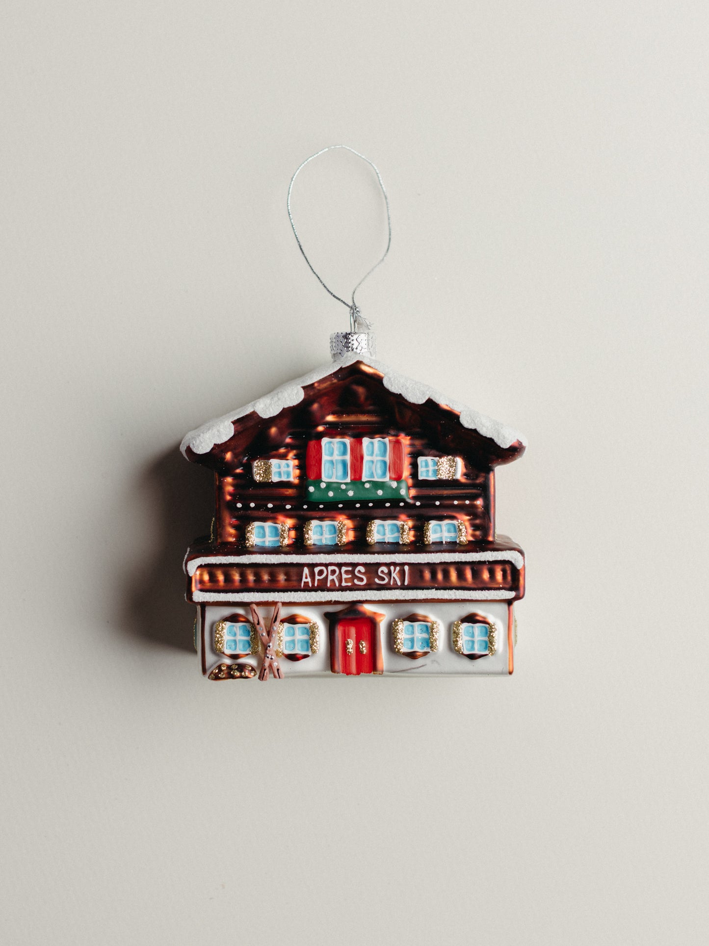 Ski Chalet Ornament