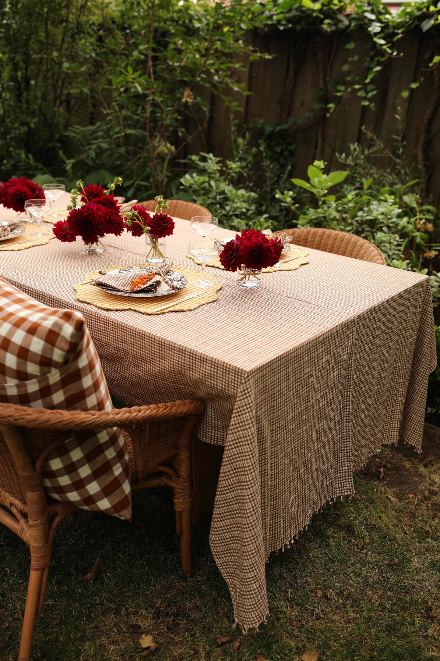 Soho Nutmeg Tablecloth