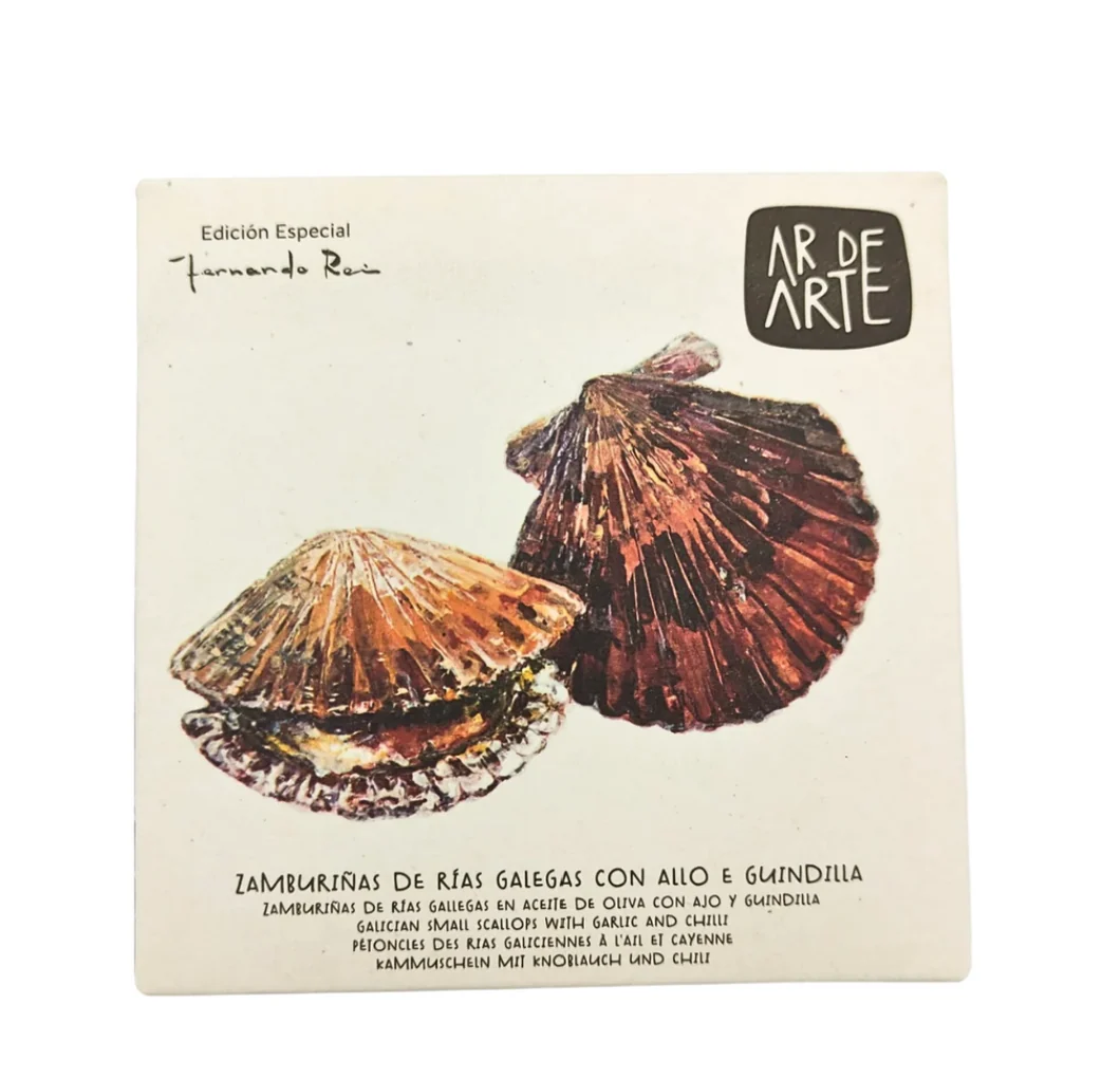 Ar de Arte Scallops with Garlic and Chilli