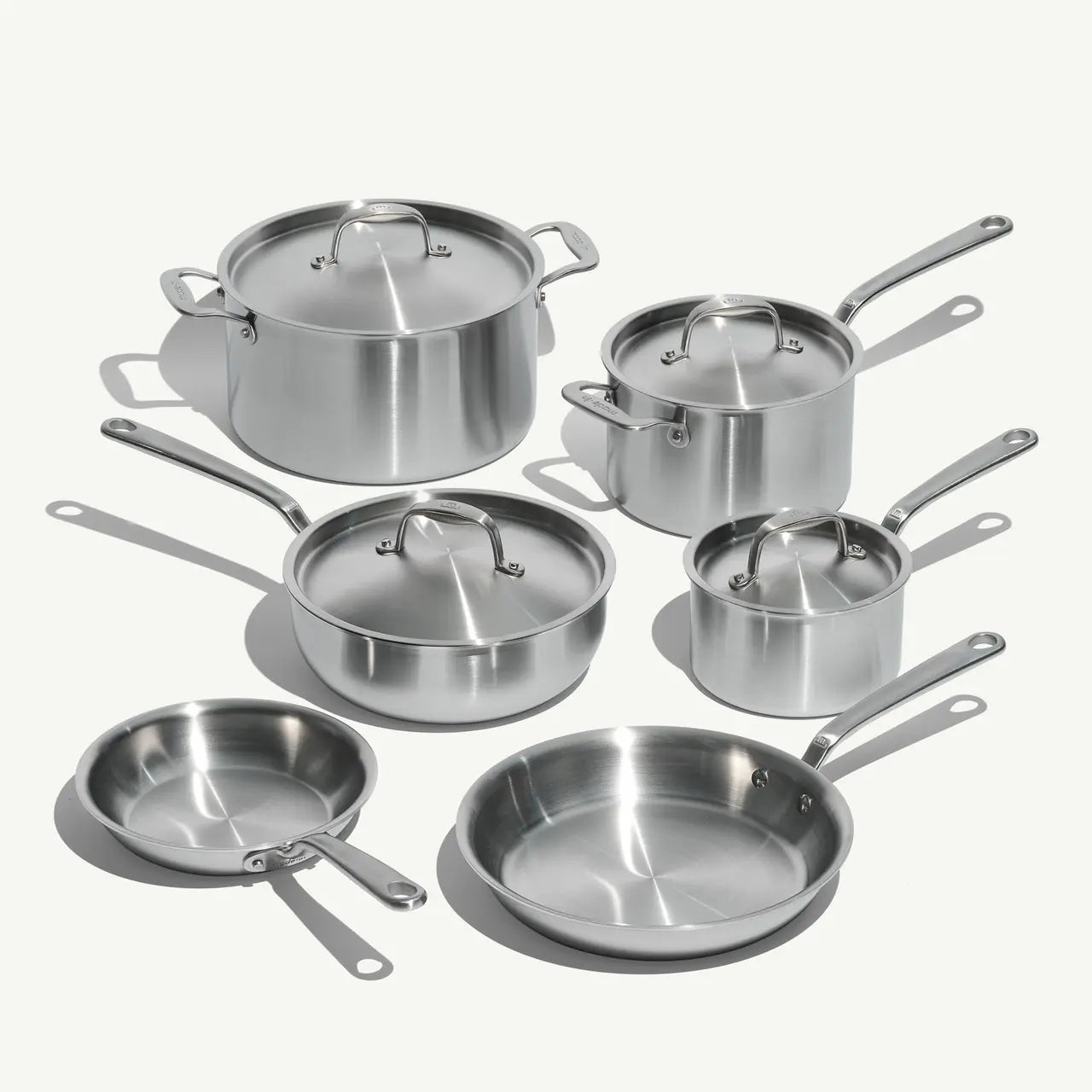 Stainless Clad Set (10 Piece)