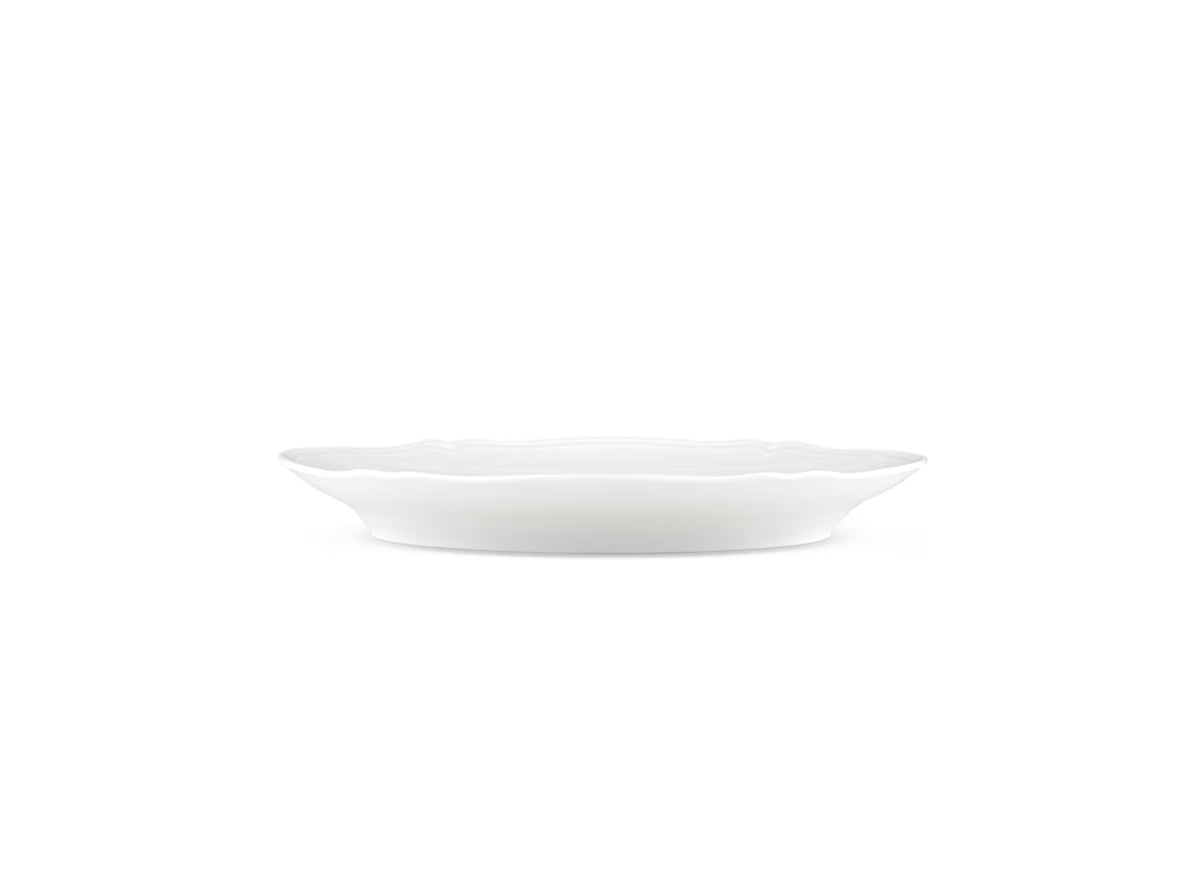 Antico Doccia Bianco Oval Flat Platter