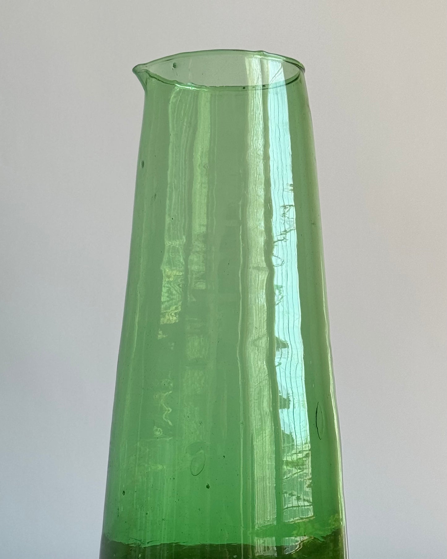 Beldi Large Tapered Carafe (Green)