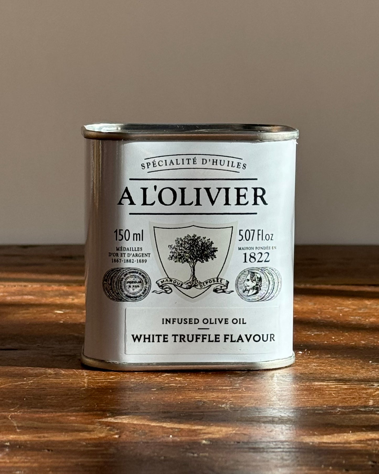 A L'Olivier White Truffle Infused Extra Virgin Olive Oil