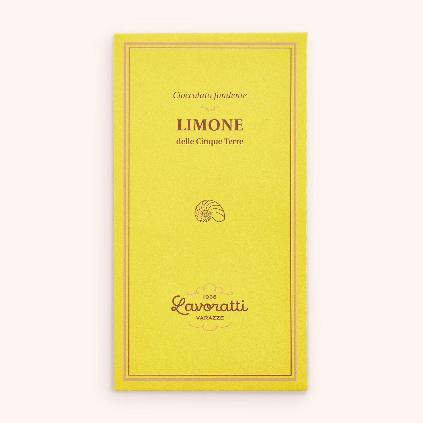 Lavoratti Cinque Terre Lemon Dark Chocolate Bar