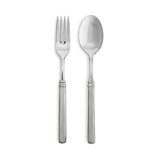 Gabriella Serving Fork & Spoon Set