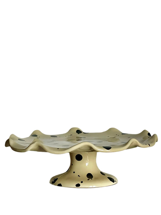 Ceramic Curvy Cake Stand