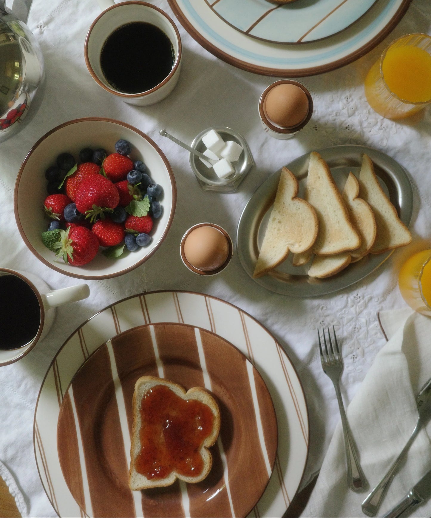 Ali LaBelle x Valsa Home Pajama Hand Painted Dinner Plate (Set of 4)