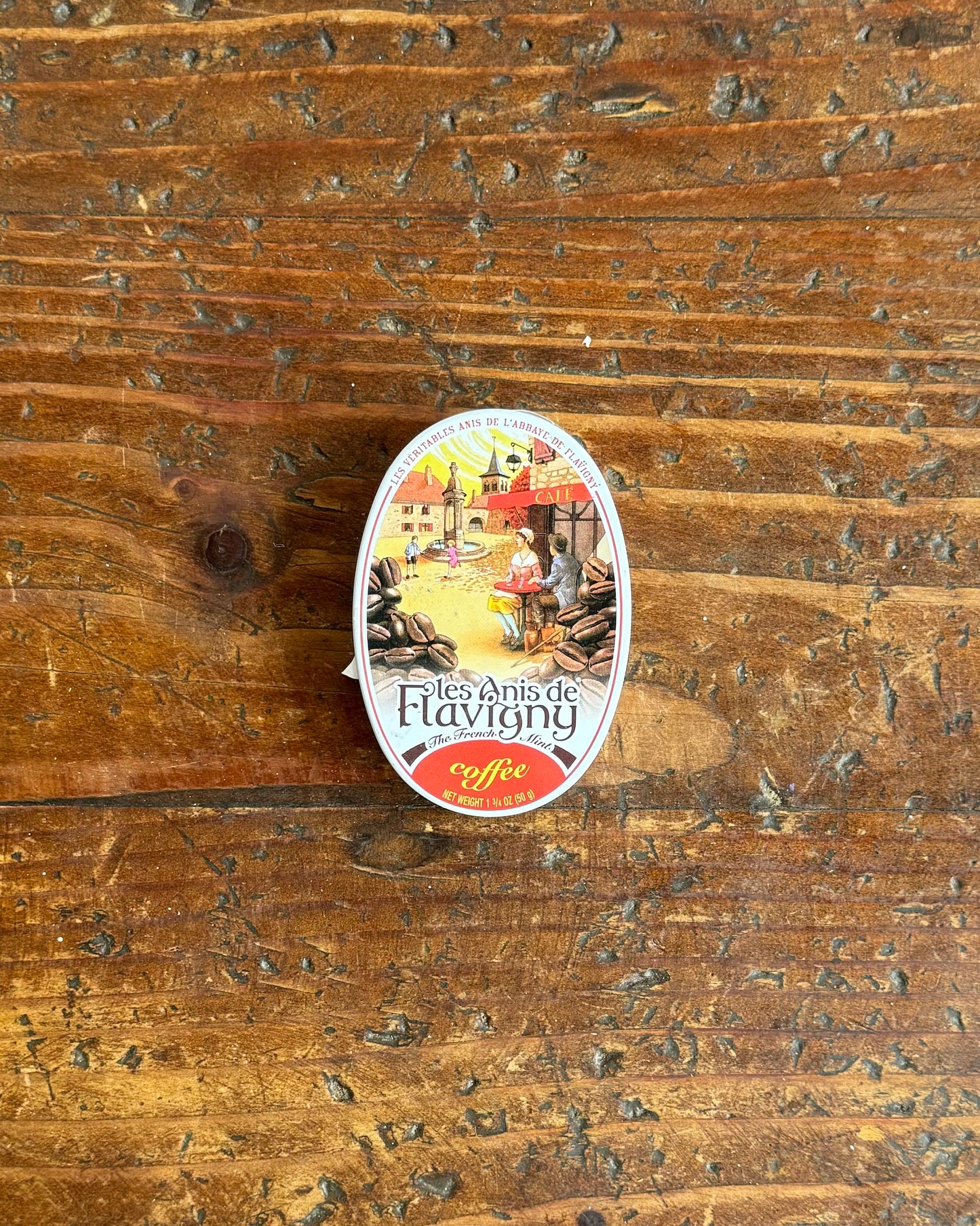 Les Anis de Flavigny All Natural Mints (Oval Tins)