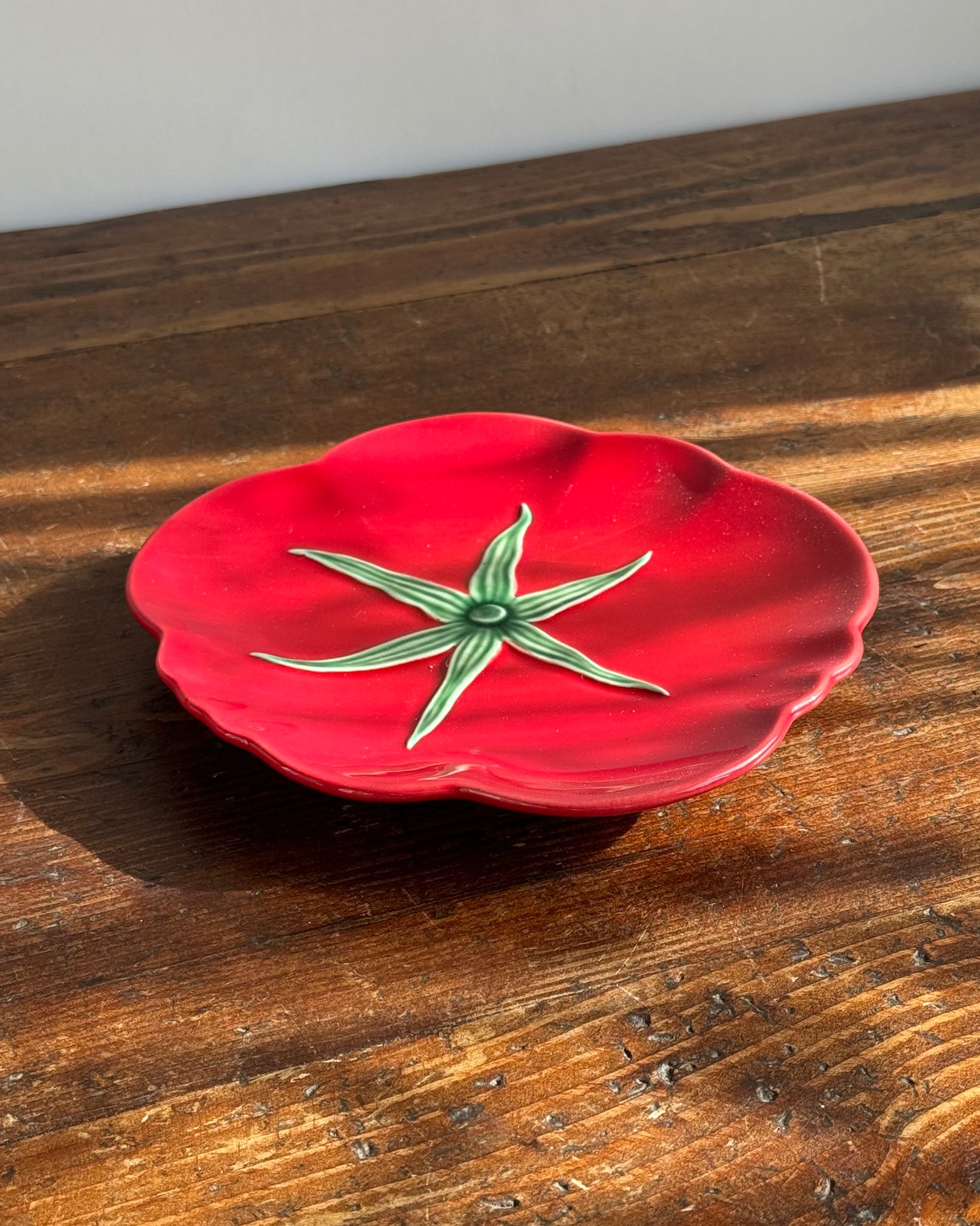 Bordallo Pinheiro Tomato Dessert Plate