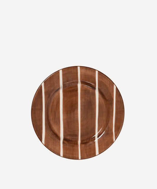 Ali LaBelle x Valsa Home Breakfast Hand Painted Dessert Plate (Set of 4)