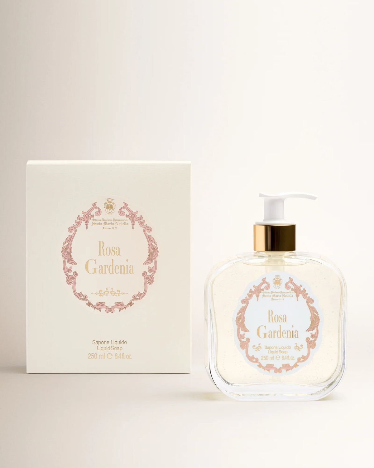 Santa Maria Novella Rosa Gardenia Liquid Soap
