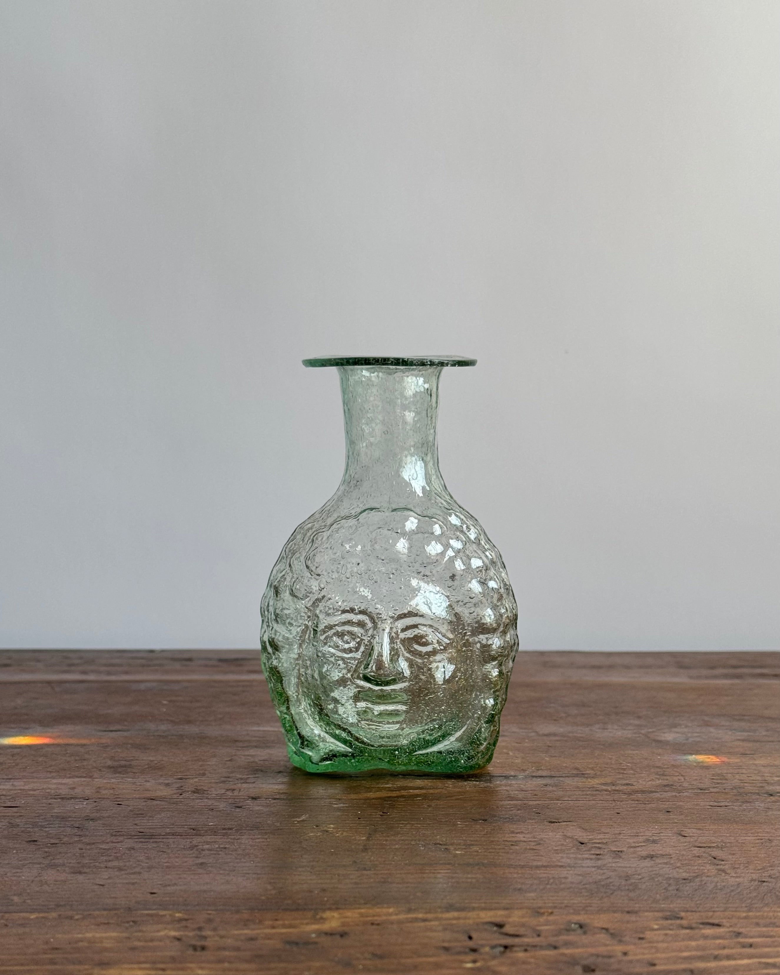 2024 Green face vase