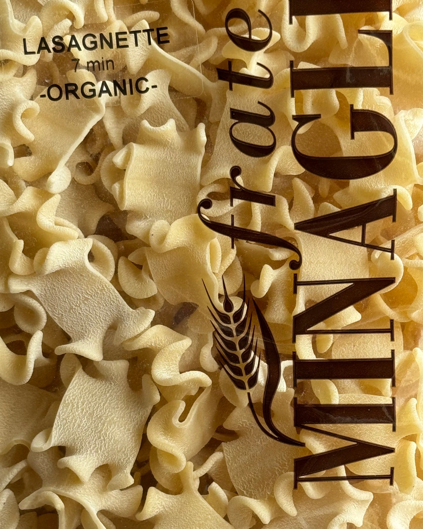 Fratelli Minaglia Organic Lasagnette Pasta