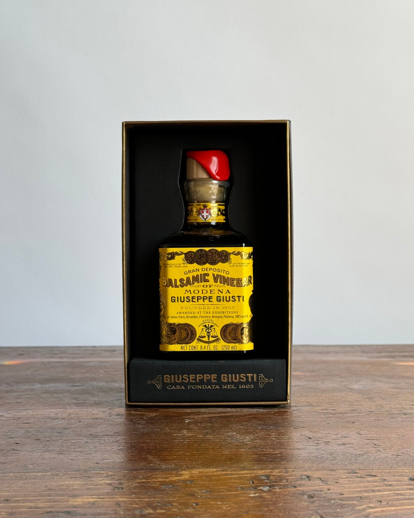 Giusti 4 Gold Medals "Quarto Centenario" Balsamic Vinegar 15yr