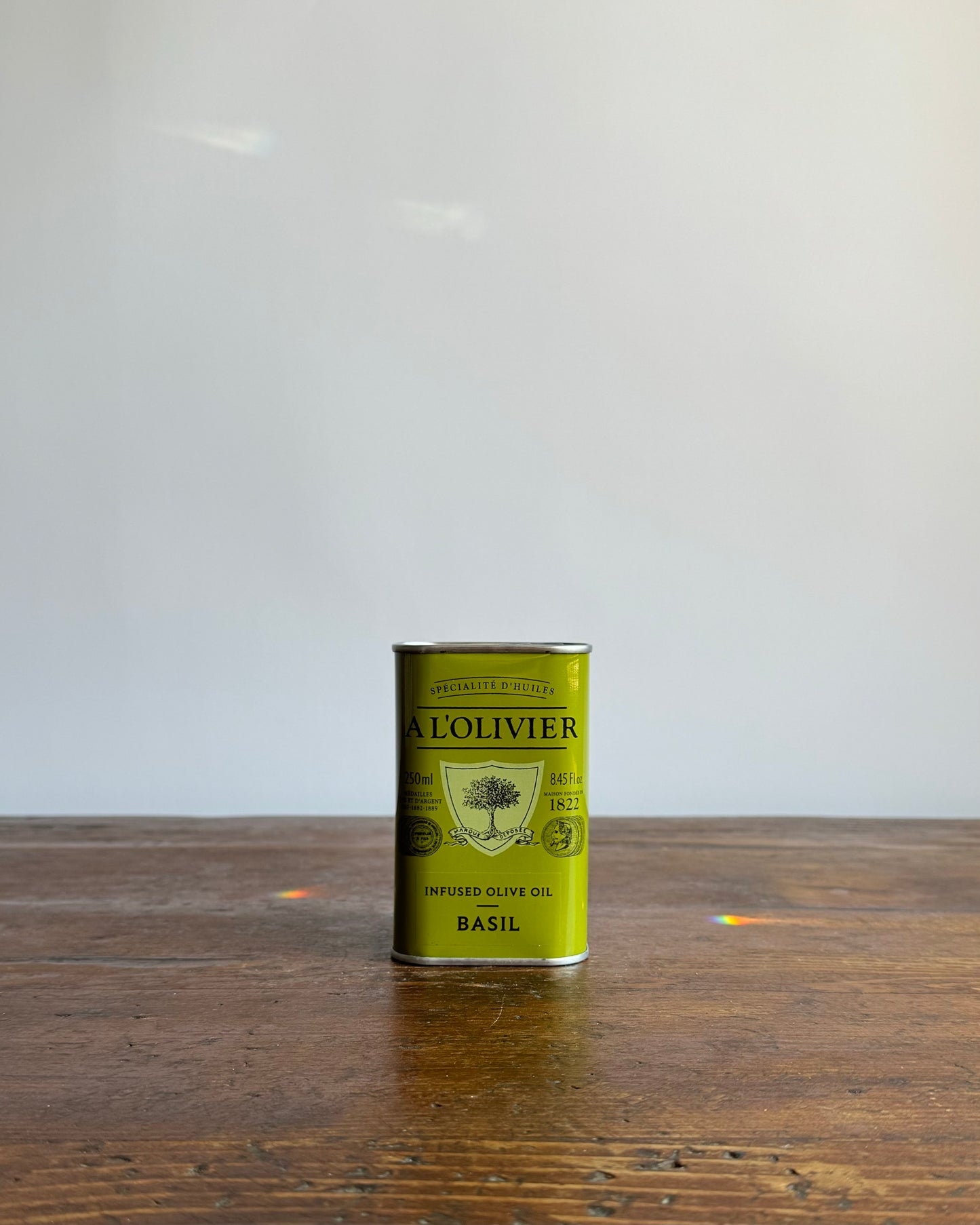 A L'Olivier Basil Infused Extra Virgin Olive Oil