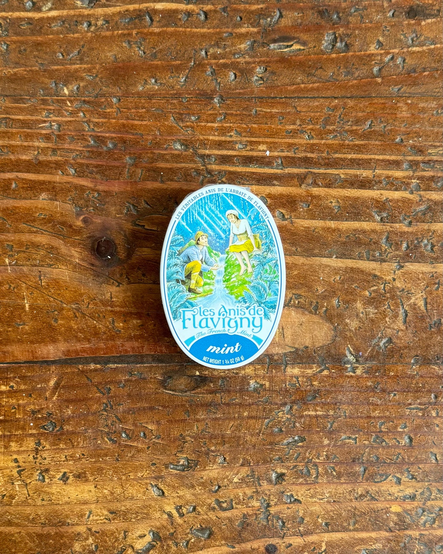 Les Anis de Flavigny All Natural Mints (Oval Tins)