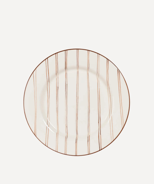 Ali LaBelle x Valsa Home Pajama Hand Painted Dinner Plate (Set of 4)