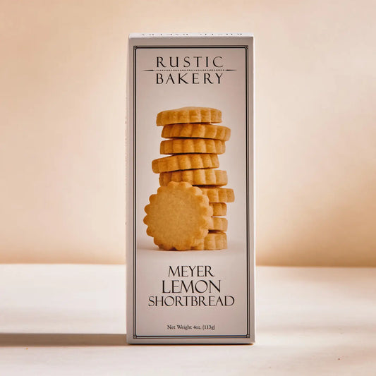 Rustic Bakery Meyer Lemon Shortbread Cookies