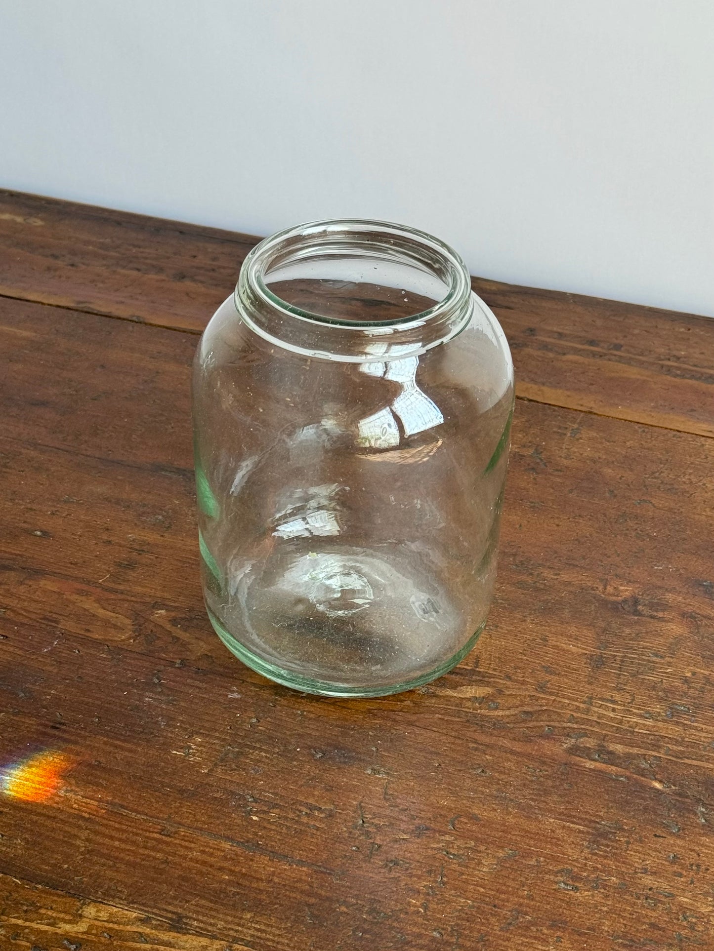 Barattolo Transparent Glass Jar