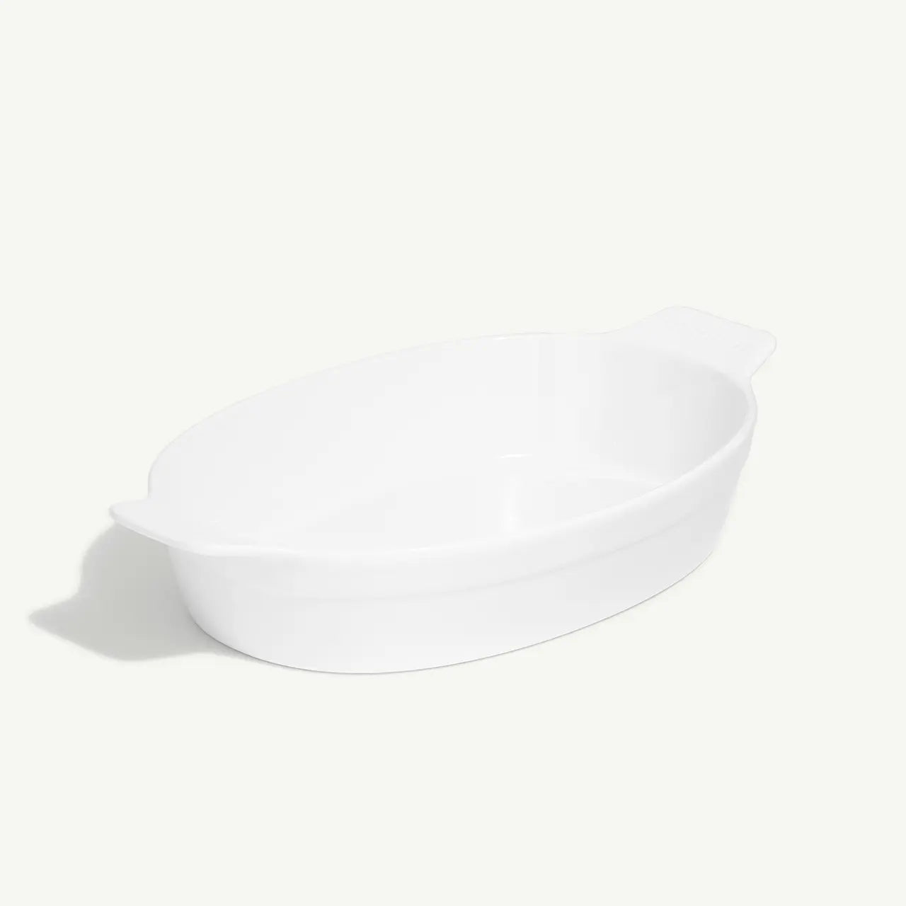 Porcelain Oval Gratin Baking Dish