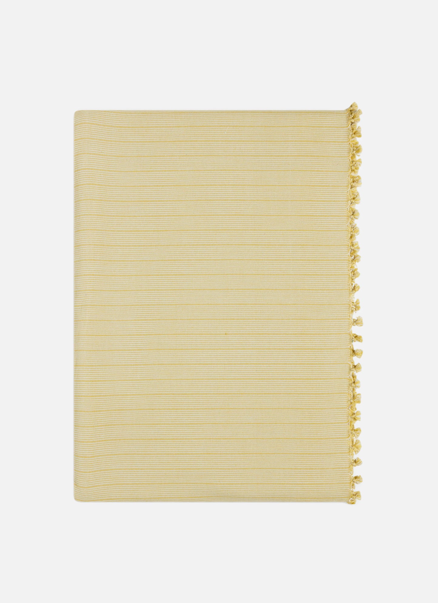 Goldie Stripe Butter Tablecloth