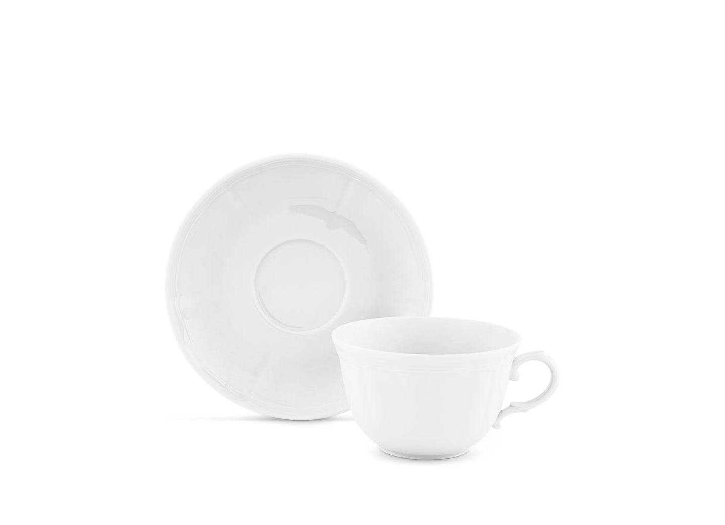 Antico Doccia Bianco Breakfast Plate
