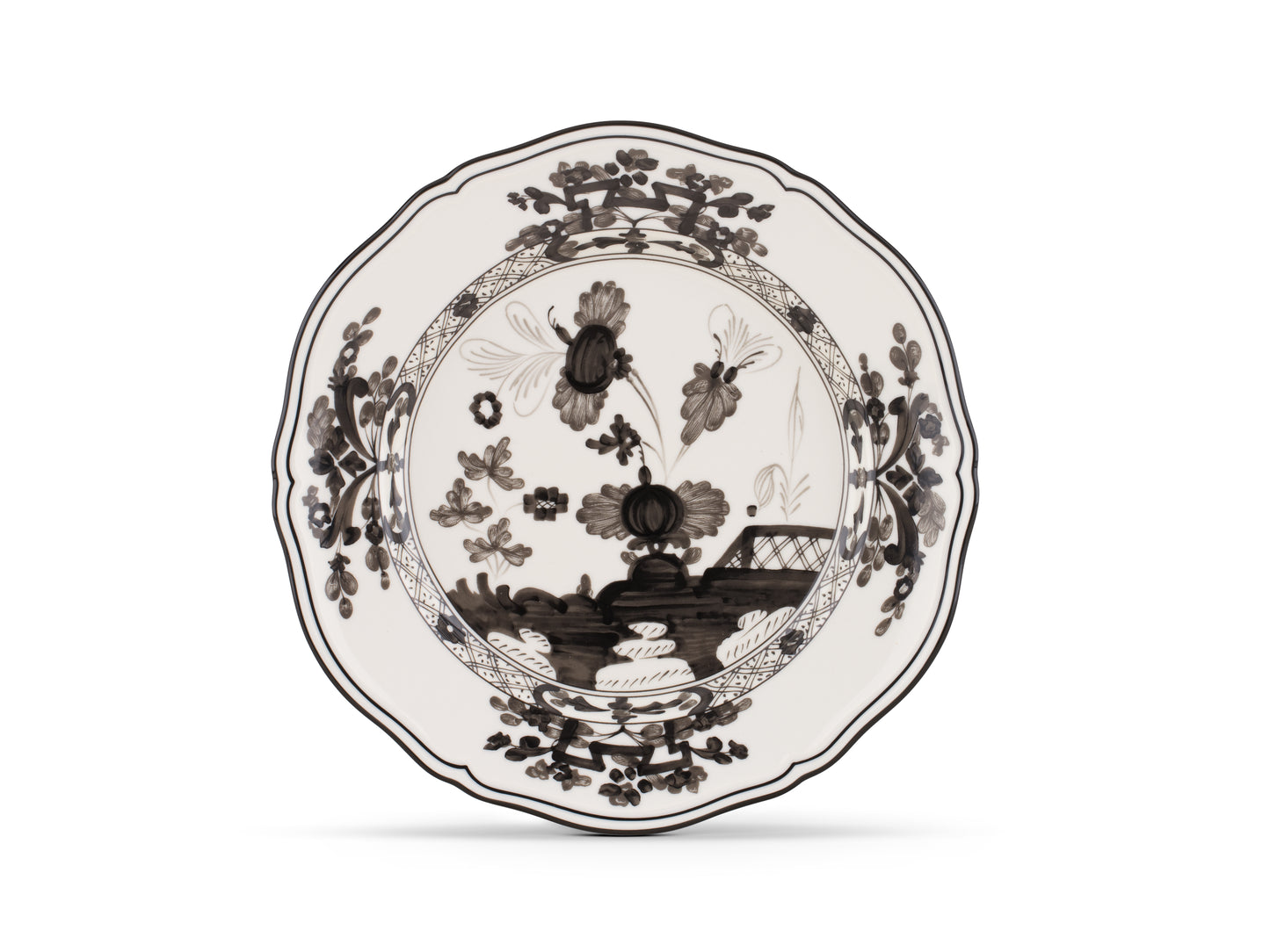 Oriente Italiano Antico Doccia Flat Dinner Plate