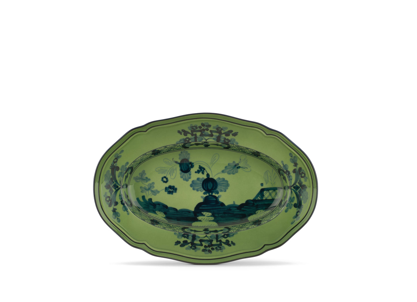 Oriente Italiano Antico Doccia Pickle Dish