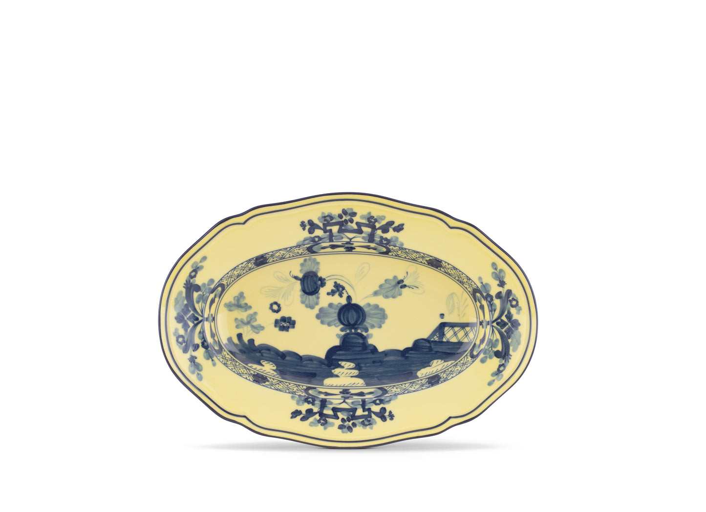 Oriente Italiano Antico Doccia Pickle Dish