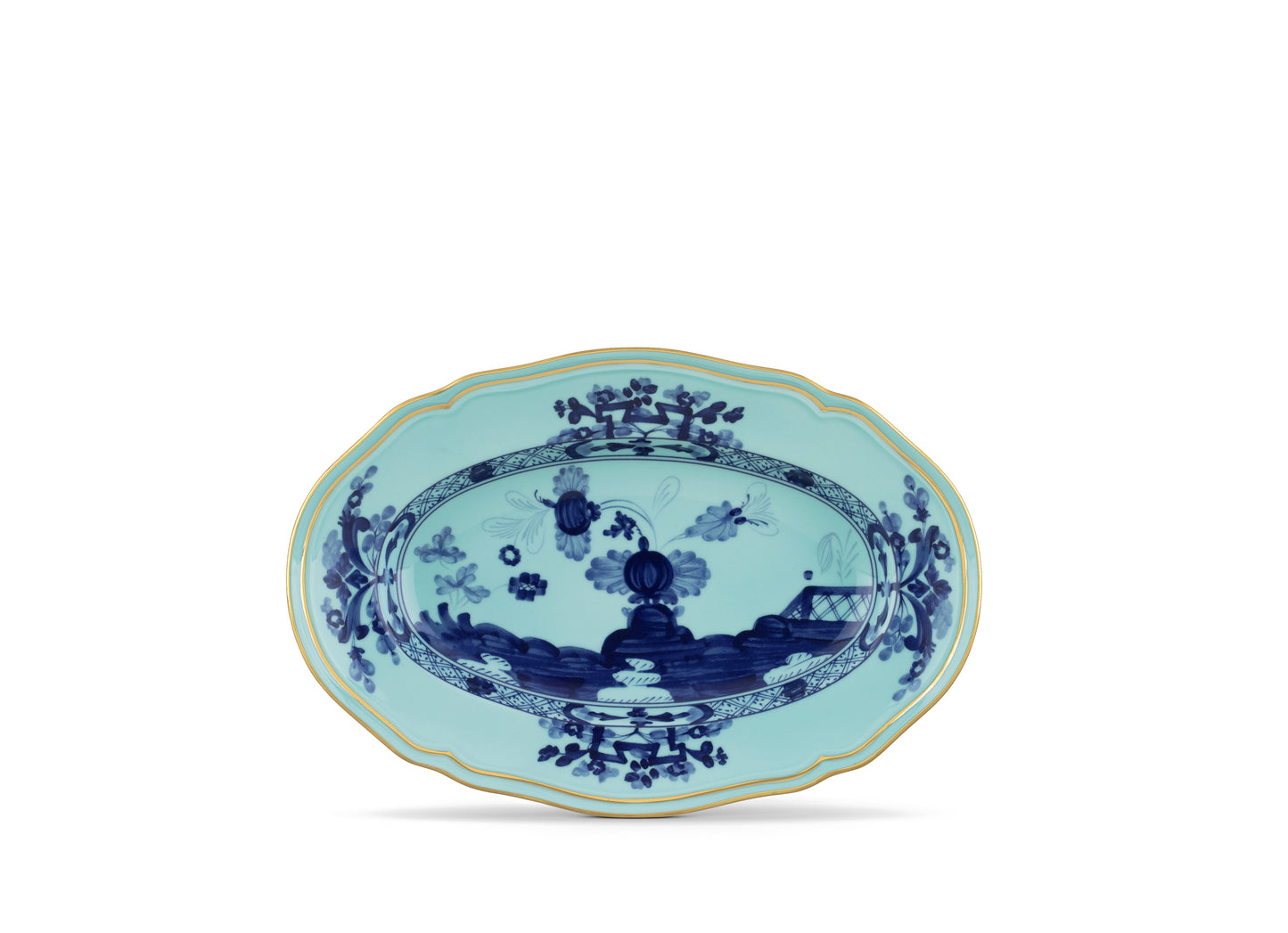 Oriente Italiano Antico Doccia Pickle Dish